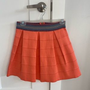 NWT Francesca's Balcones Textured Skirt M